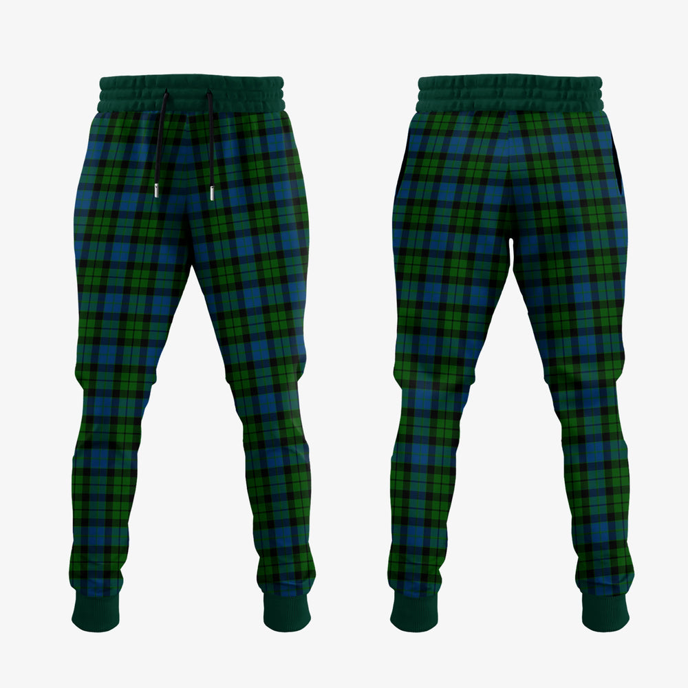 Clan MacKay Modern Tartan Crest Jogger Sweatpants ZA61 Clan MacKay Tartan Today   