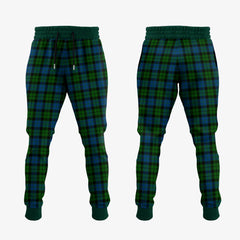 Clan MacKay Modern Tartan Crest Jogger Sweatpants ZA61 Clan MacKay Tartan Today   