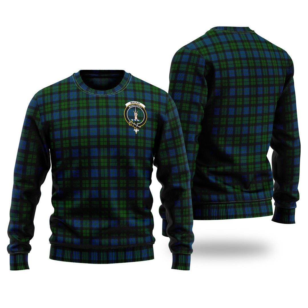 Clan MacKay Modern Tartan Christmas Ugly Sweater SL94 MacKay Modern Tartan Tartan Sweater   