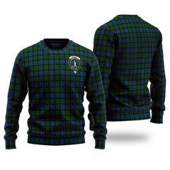 Clan MacKay Modern Tartan Christmas Ugly Sweater SL94 MacKay Modern Tartan Tartan Sweater   