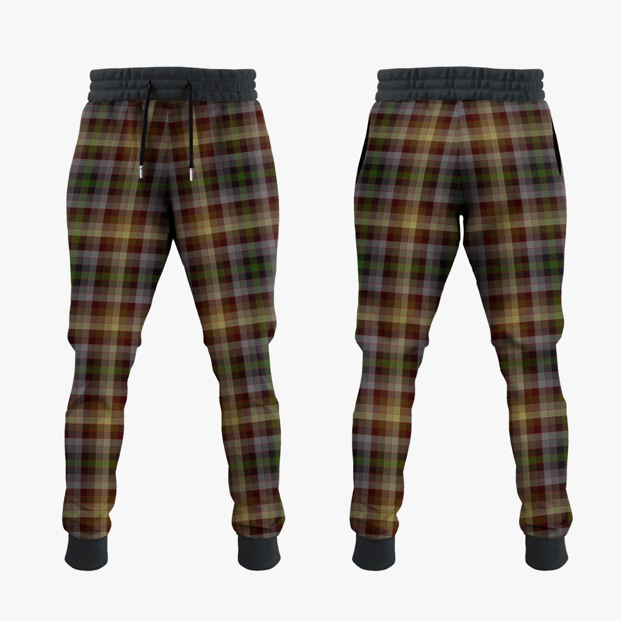 Clan MacKay Of Strathnaver Tartan Crest Jogger Sweatpants LY11 Clan MacKay Tartan Today   