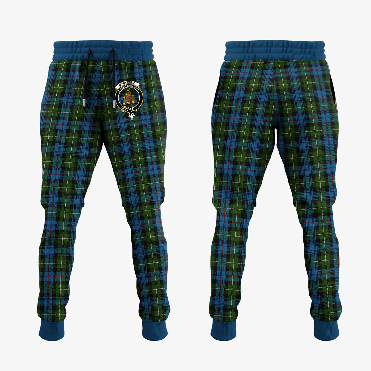 Clan Mackenzie Tartan Crest Jogger Sweatpants YF31 Clan MacKenzie Clan MacKenzie   