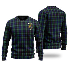 Clan MacKenzie Hunting Green Tartan Christmas Ugly Sweater AY99 MacKenzie Hunting Green Tartan Tartan Sweater   
