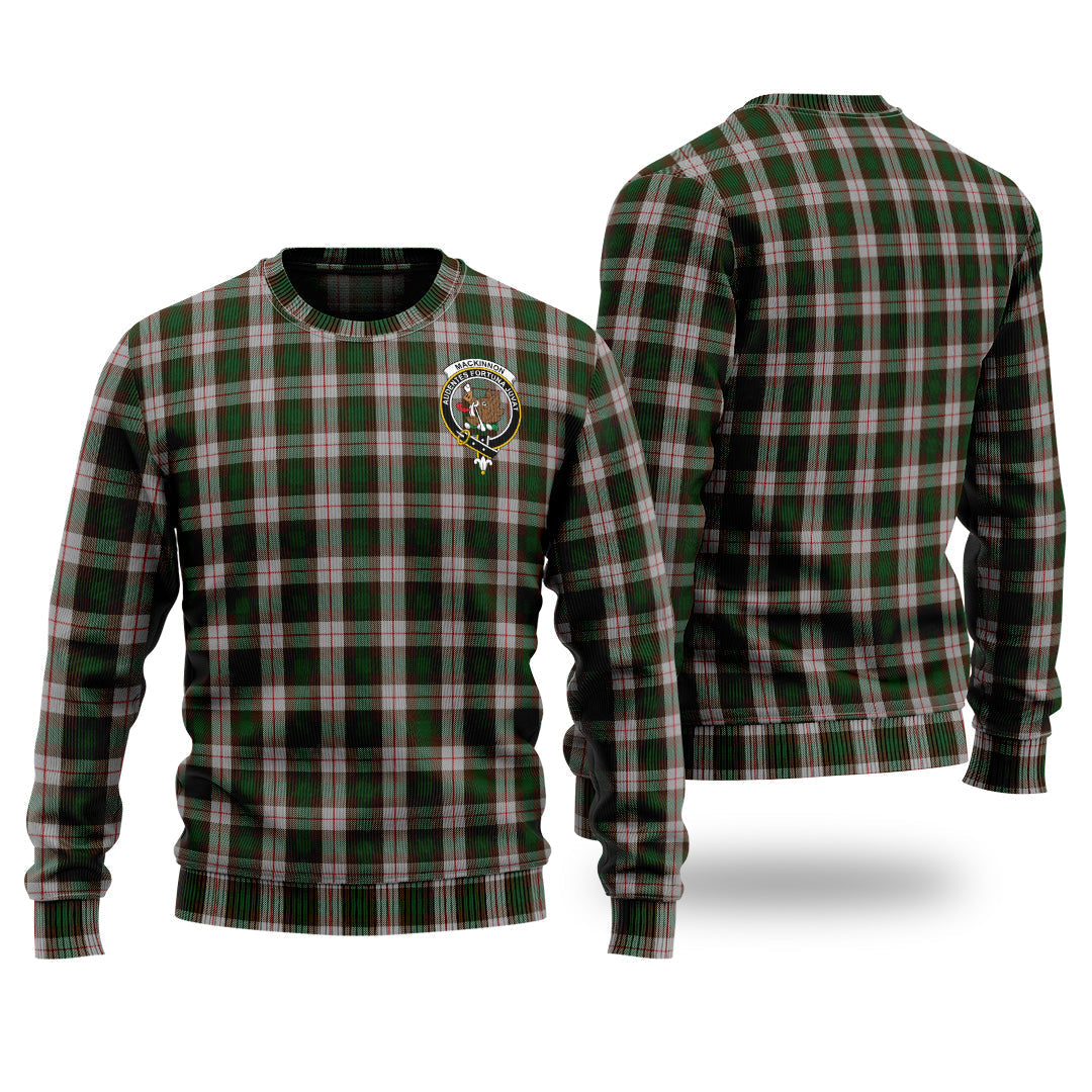 Clan MacKinnon Dress Tartan Christmas Ugly Sweater JN43 MacKinnon Dress Tartan Tartan Sweater   