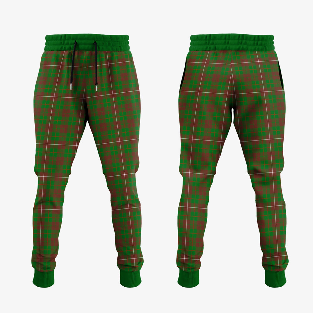Clan MacKinnon Hunting Modern Tartan Crest Jogger Sweatpants AG28 Clan MacKinnon Tartan Today   