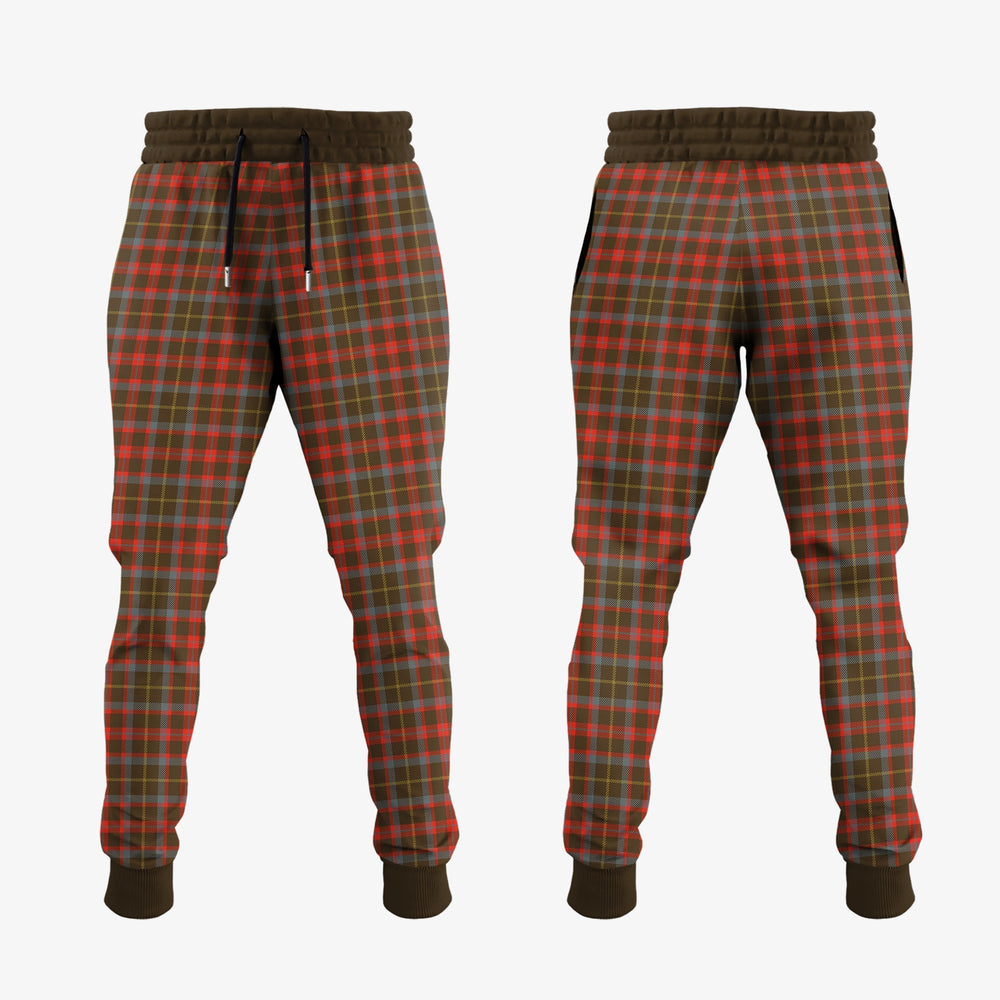 Clan MacKintosh Hunting Weathered Tartan Crest Jogger Sweatpants VE71 Clan MacKintosh / MacIntosh Tartan Today   