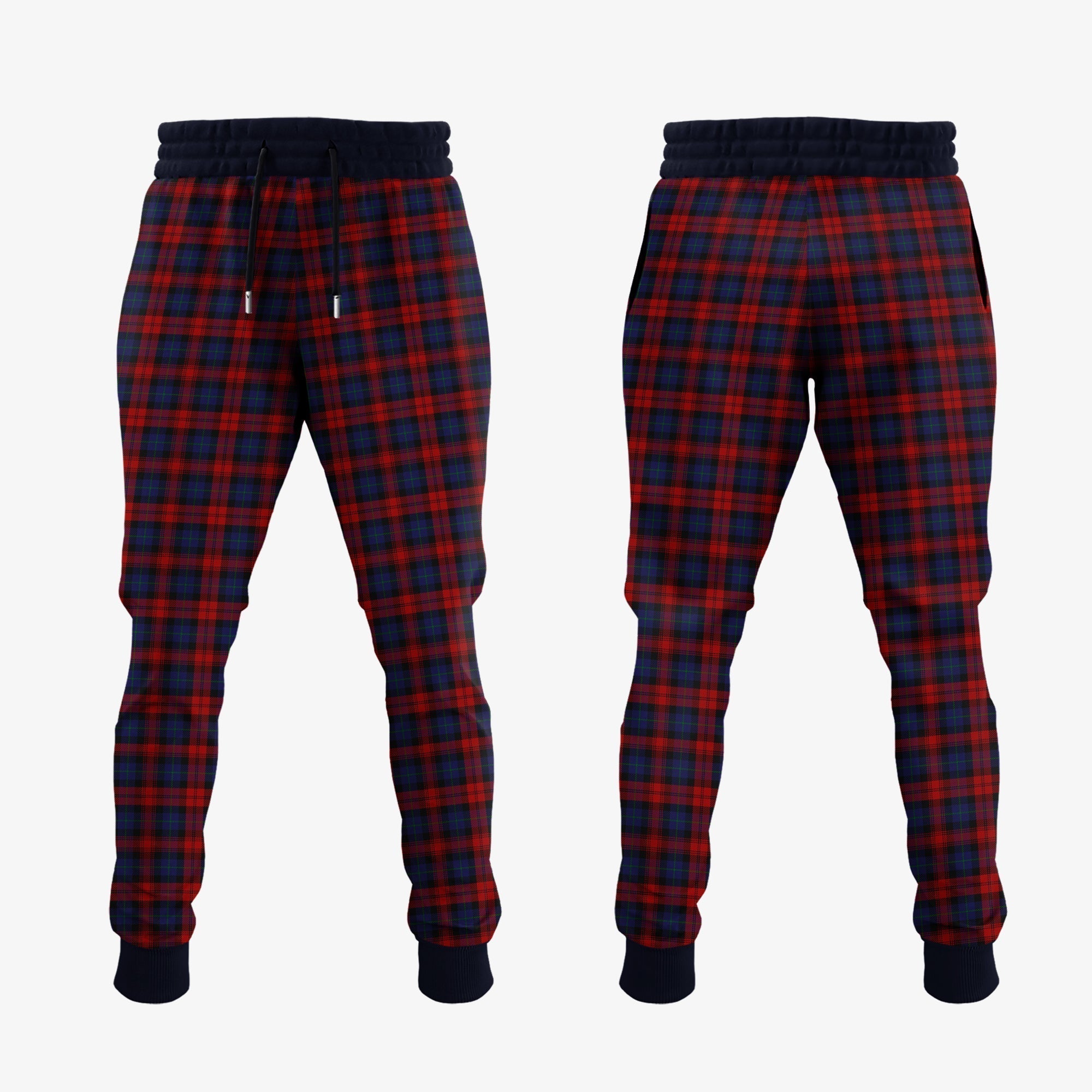 Clan MacLachlan Tartan Crest Jogger Sweatpants BW73  Tartan Today   