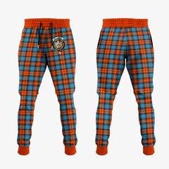 Clan MacLachlan Ancient Tartan Crest Jogger Sweatpants OK37  Tartan Today   