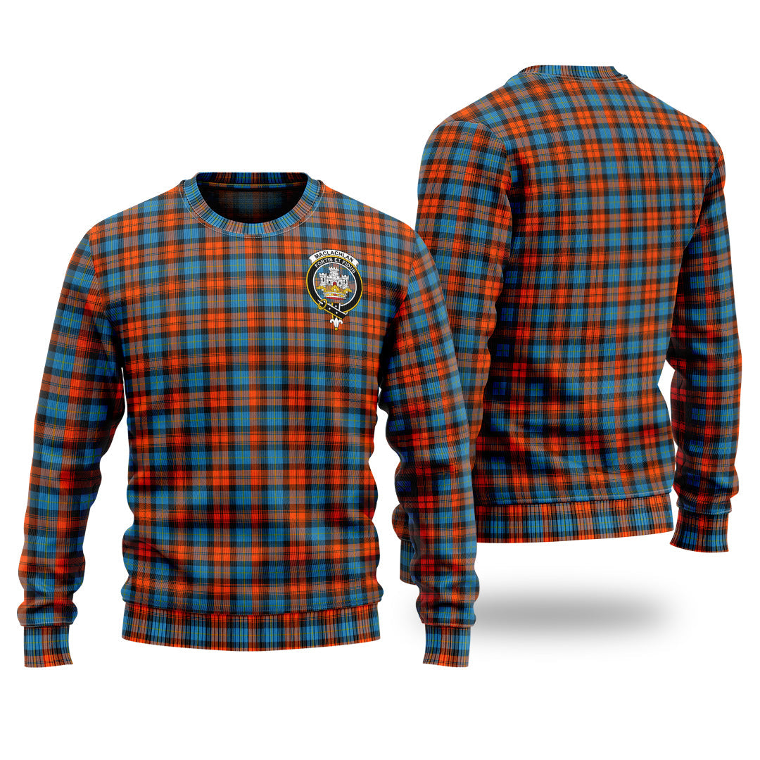 Clan MacLachlan Ancient Tartan Christmas Ugly Sweater YR37 MacLachlan Ancient Tartan Tartan Sweater   