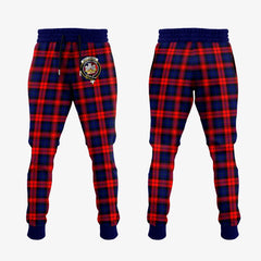 Clan MacLachlan Modern Tartan Crest Jogger Sweatpants OH18  Tartan Today   