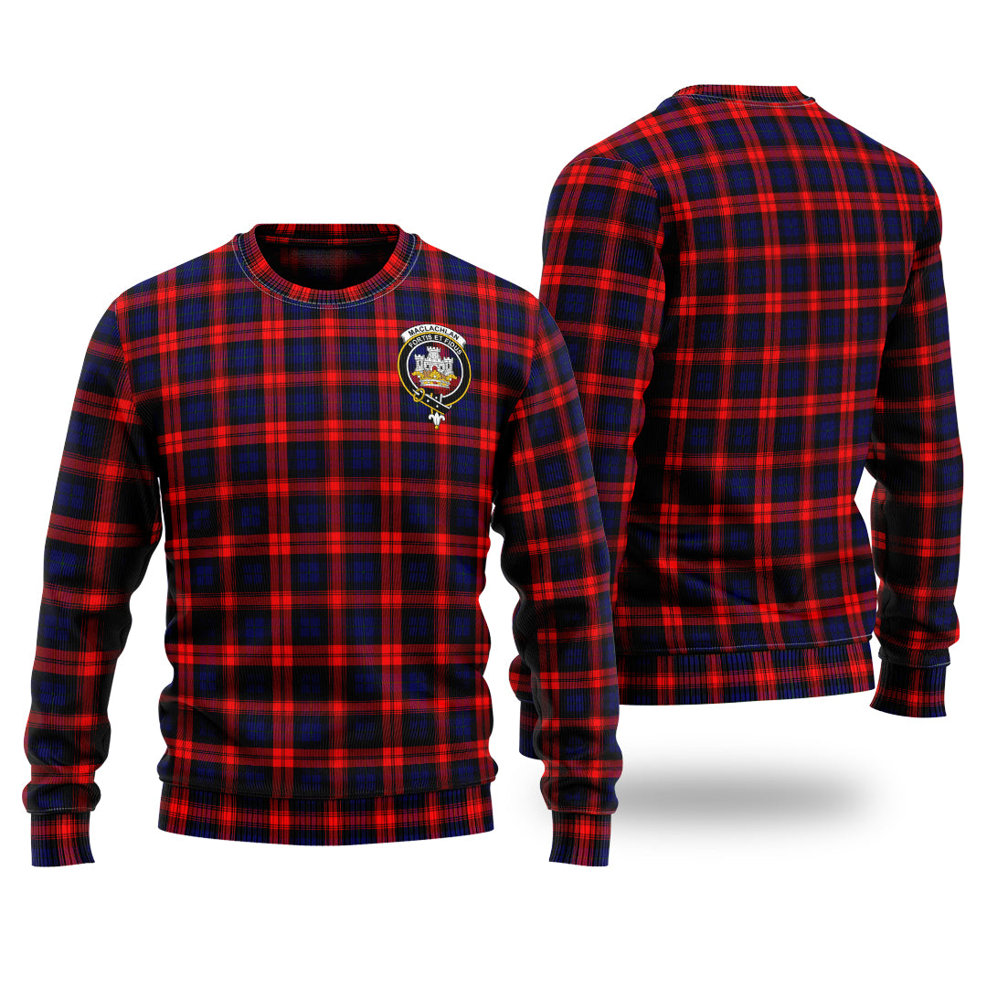 Clan MacLachlan Modern Tartan Christmas Ugly Sweater QV92 MacLachlan Modern Tartan Tartan Sweater   