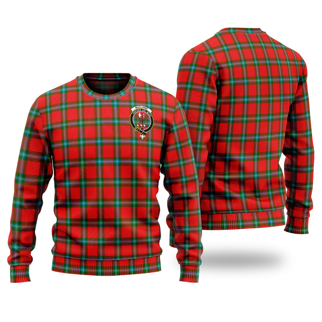 Clan MacLaine Of Loch Buie Tartan Christmas Ugly Sweater QF81 MacLaine Of Loch Buie Tartan Tartan Sweater   