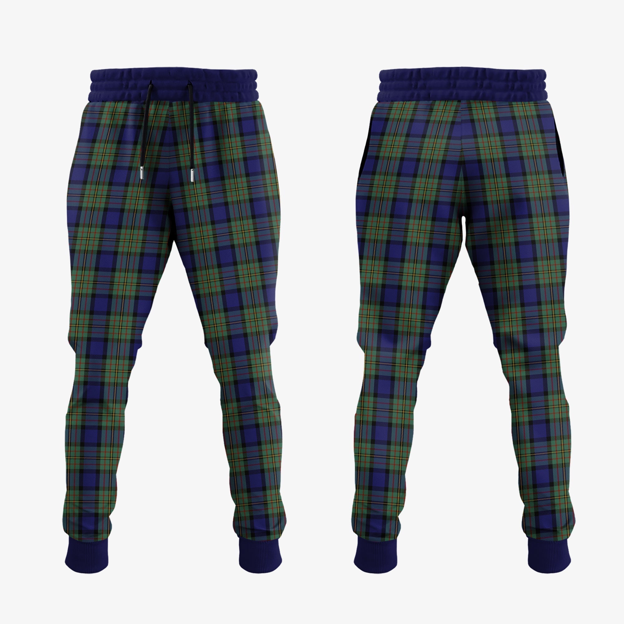 Clan MacLaren Tartan Crest Jogger Sweatpants LP23  Tartan Today   