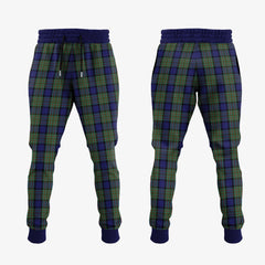 Clan MacLaren Tartan Crest Jogger Sweatpants LP23  Tartan Today   