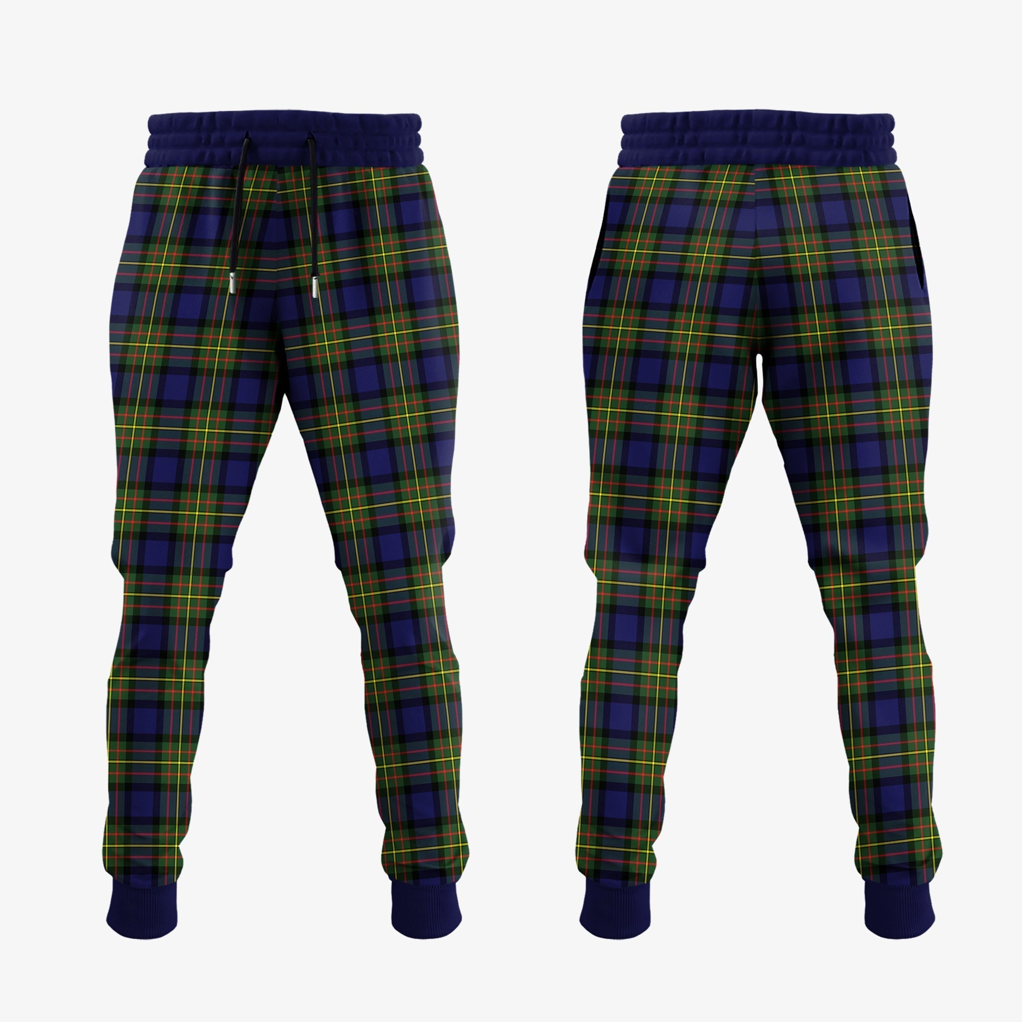 Clan MacLaren Modern Tartan Crest Jogger Sweatpants BN71  Tartan Today   