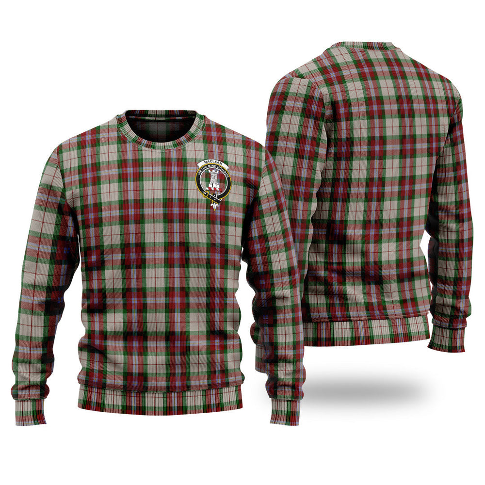 Clan MacLean Dress Tartan Christmas Ugly Sweater DB27 MacLean Dress Tartan Tartan Sweater   