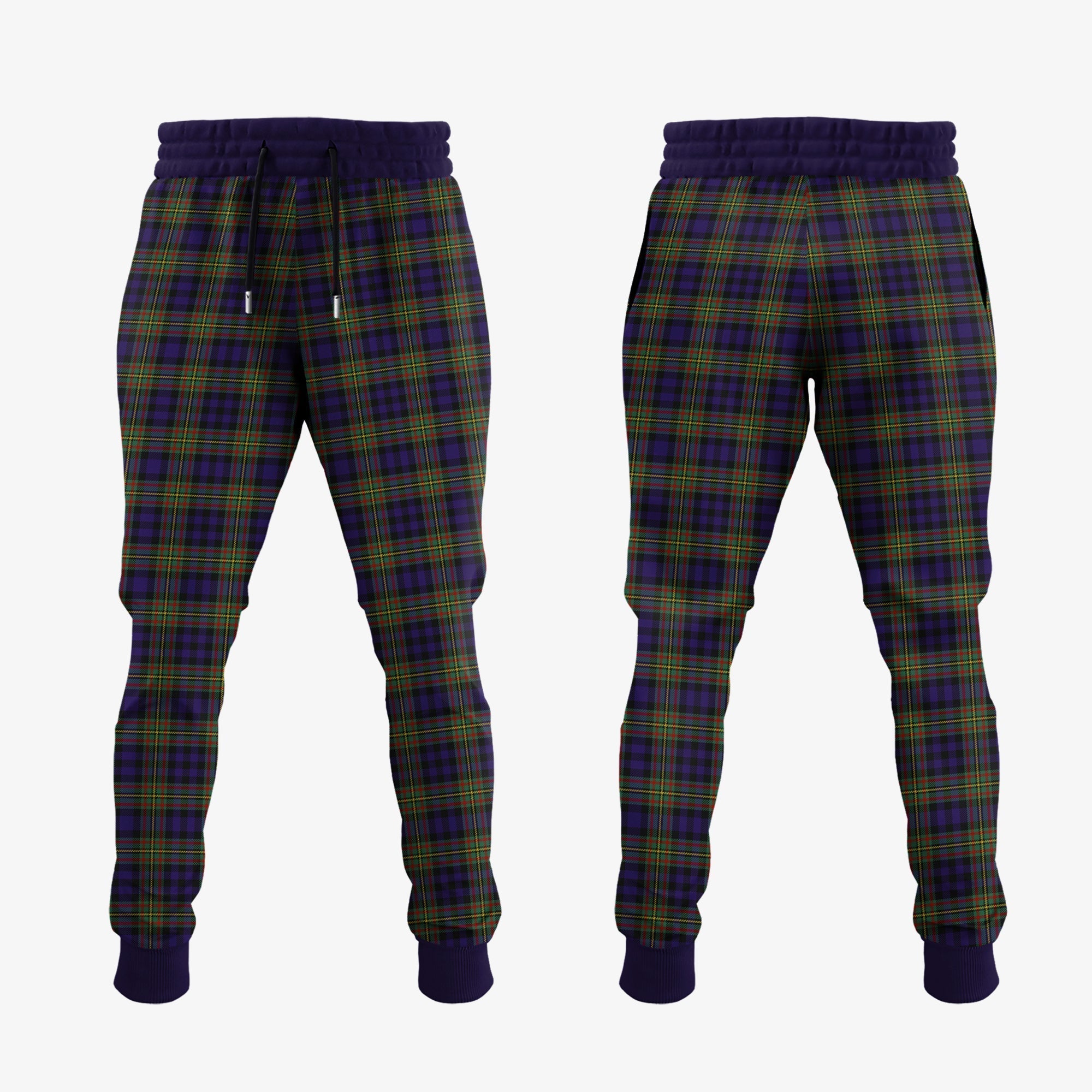 Clan MacLellan Tartan Crest Jogger Sweatpants JH37  Tartan Today   