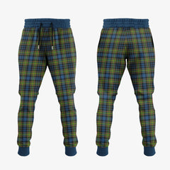 Clan MacLellan Ancient Tartan Crest Jogger Sweatpants AT51  Tartan Today   