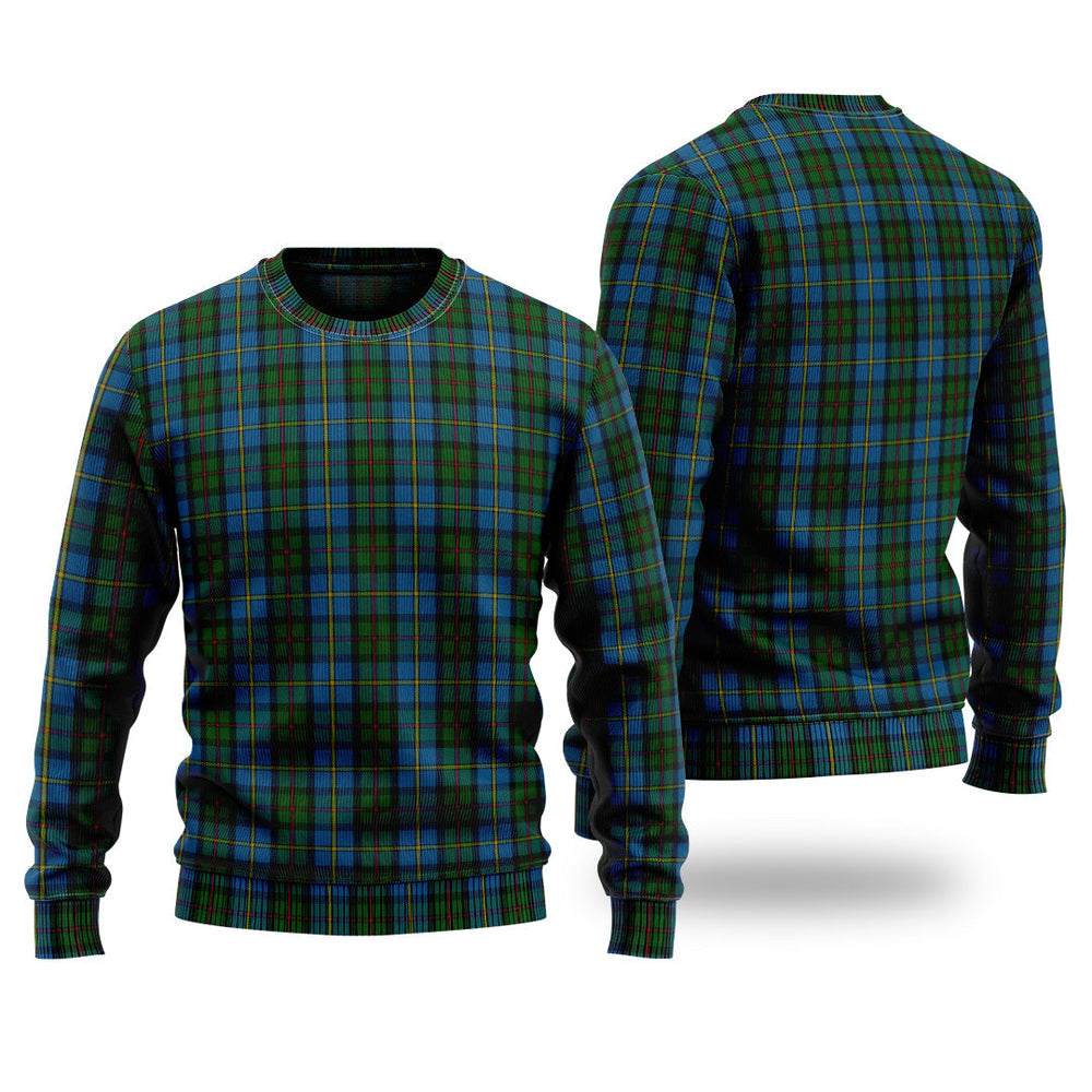 Clan MacLeod Green Tartan Christmas Ugly Sweater SH71 MacLeod Green Tartan Tartan Sweater   