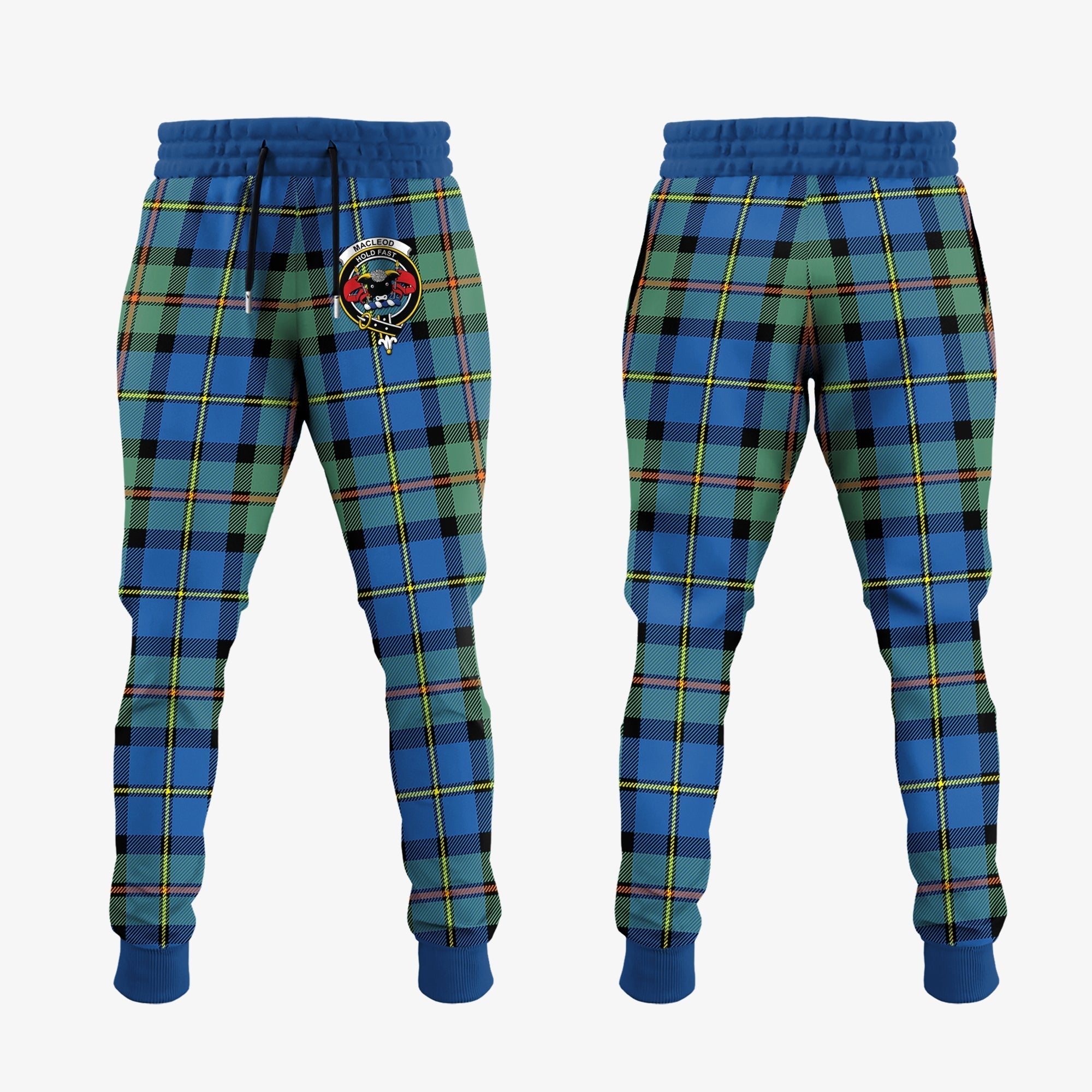Clan MacLeod Of Harris Ancient Tartan Crest Jogger Sweatpants LM11  Tartan Today   