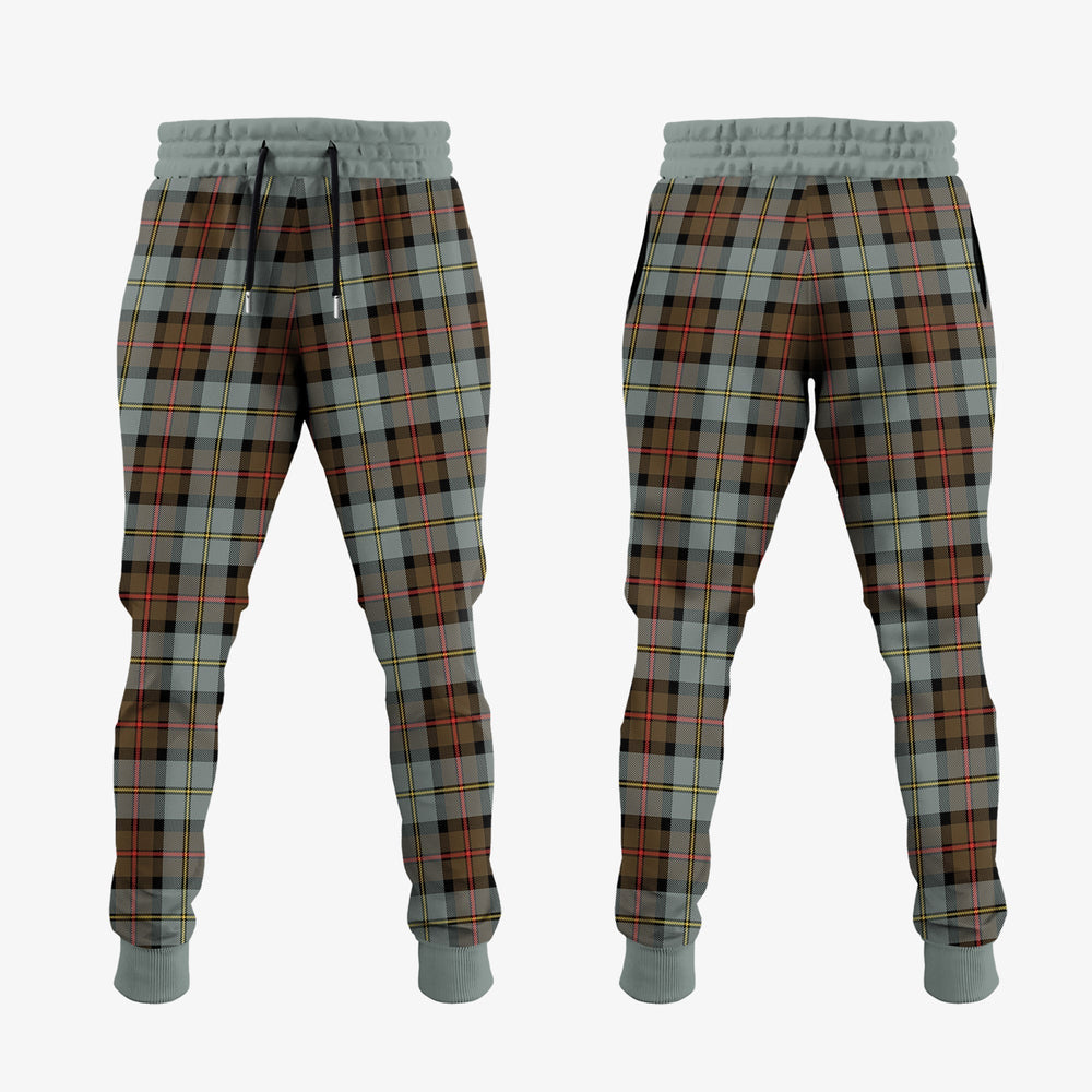 Clan MacLeod Of Harris Weathered Tartan Crest Jogger Sweatpants ES25  Tartan Today   