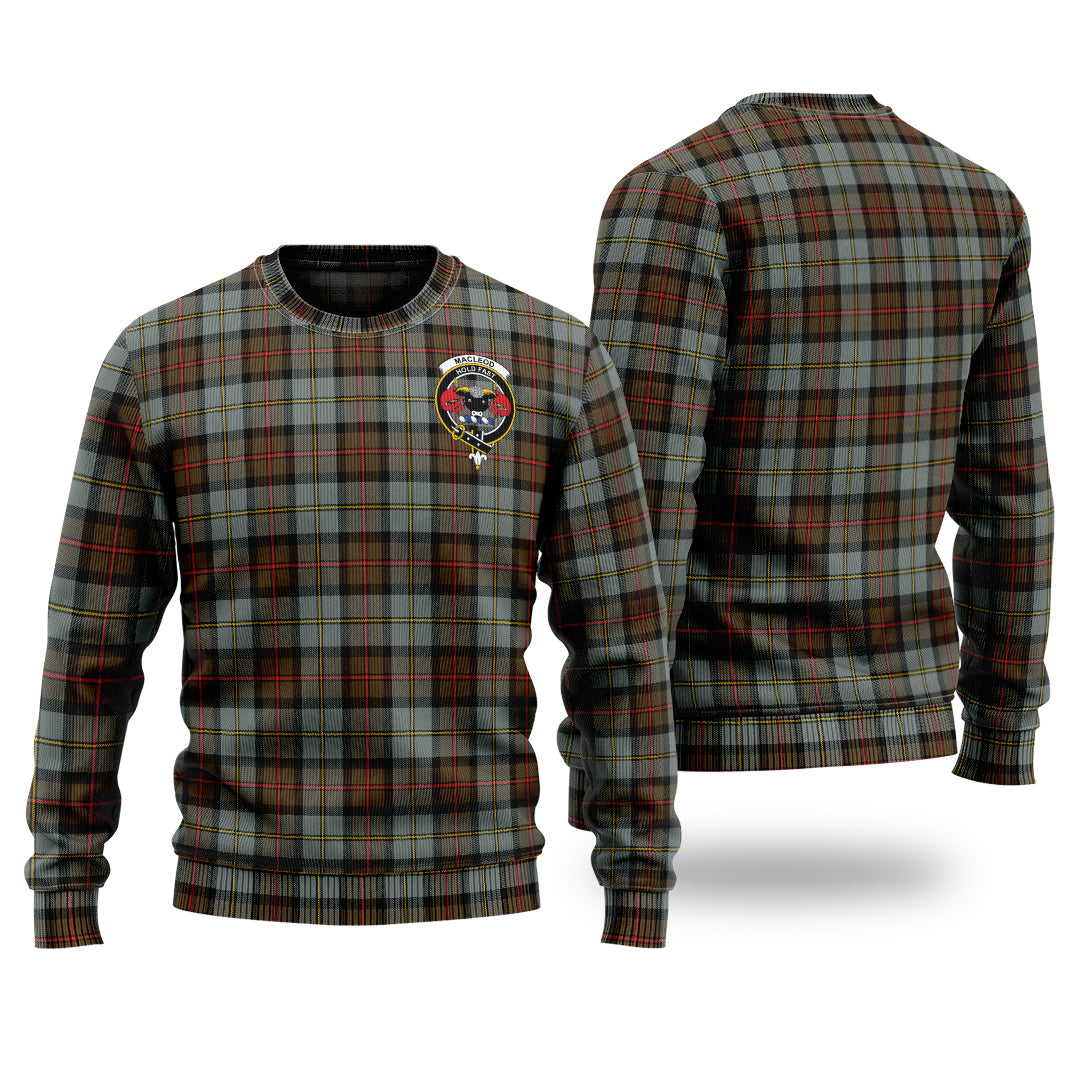 Clan MacLeod Of Harris Weathered Tartan Christmas Ugly Sweater UC27 MacLeod Of Harris Weathered Tartan Tartan Sweater   