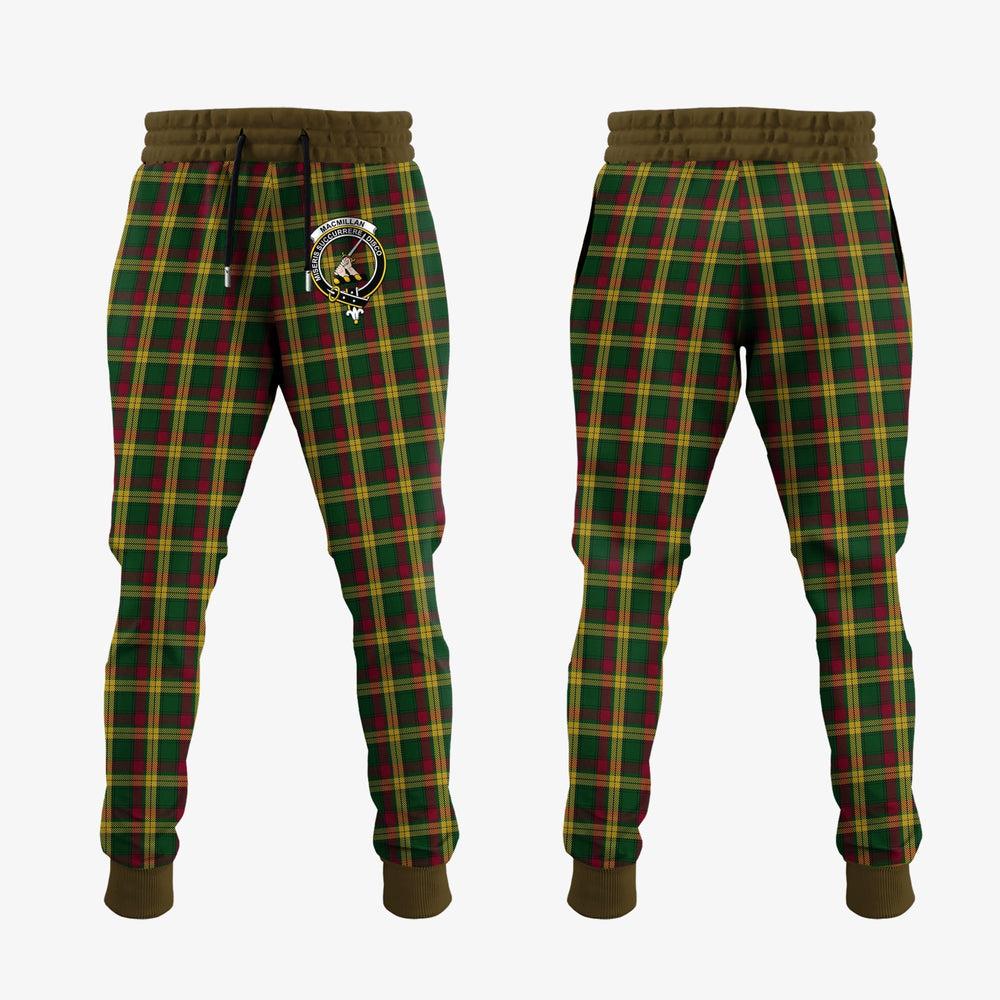 Clan MacMillan Ancient Tartan Crest Jogger Sweatpants FN79 Clan MacMillan Tartan Today   
