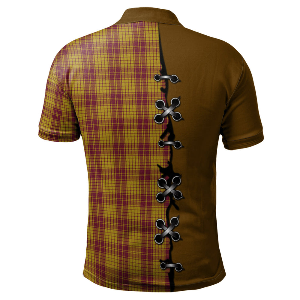 Clan MacMillan Dress Tartan Polo Shirt - Lion Rampant And Celtic Thistle Style SO45 MacMillan Dress Tartan Tartan Polo   