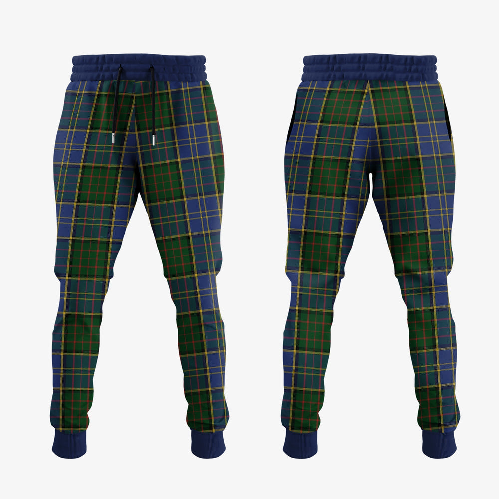 Clan MacMillan Hunting Tartan Crest Jogger Sweatpants BS14 Clan MacMillan Tartan Today   