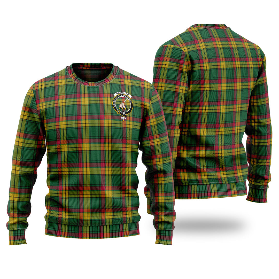 Clan MacMillan Old Ancient Tartan Christmas Ugly Sweater PU89 MacMillan Old Ancient Tartan Tartan Sweater   
