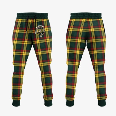 Clan MacMillan Old Modern Tartan Crest Jogger Sweatpants SE75