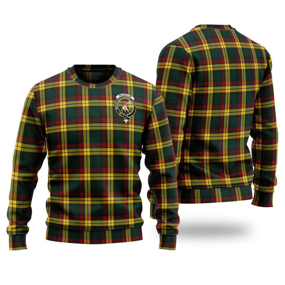 Clan MacMillan Old Modern Tartan Christmas Ugly Sweater HD41 MacMillan Old Modern Tartan Tartan Sweater   