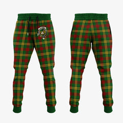 Clan MacMillan Society Of Glasgow Tartan Crest Jogger Sweatpants QI50 Clan MacMillan Tartan Today   