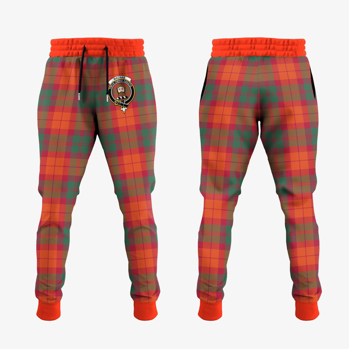 Clan MacNab Ancient Tartan Crest Jogger Sweatpants XY46 Clan MacNab Tartan Today   