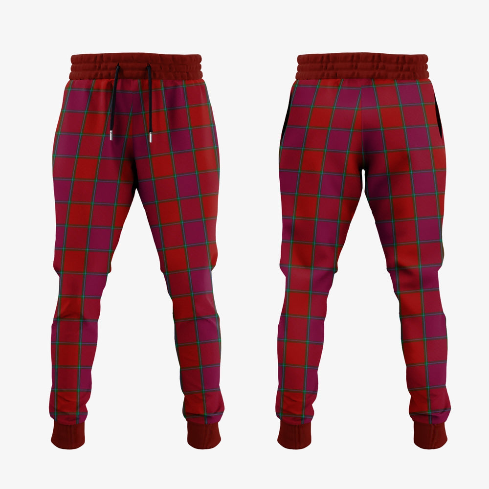 Clan MacNab Old Tartan Crest Jogger Sweatpants BO33 Clan MacNab Tartan Today   
