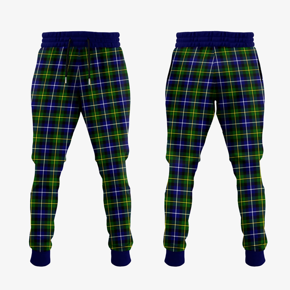 Clan MacNeil Of Barra Modern Tartan Crest Jogger Sweatpants XE59 Clan MacNeil / MacNeill Tartan Today   