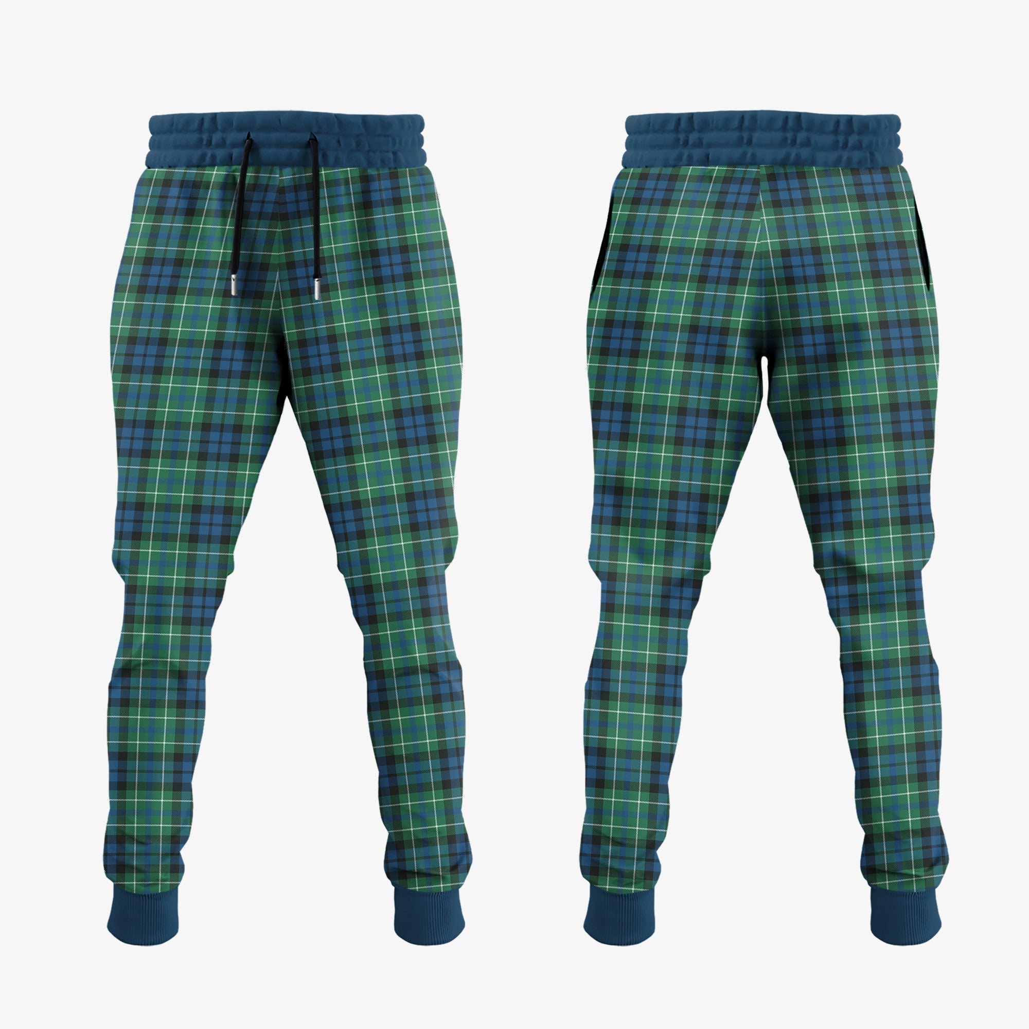 Clan MacNeil Of Colonsay Ancient Tartan Crest Jogger Sweatpants TQ18 Clan MacNeil / MacNeill Tartan Today   
