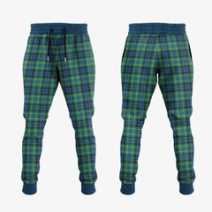 Clan MacNeil Of Colonsay Ancient Tartan Crest Jogger Sweatpants TQ18 Clan MacNeil / MacNeill Tartan Today   