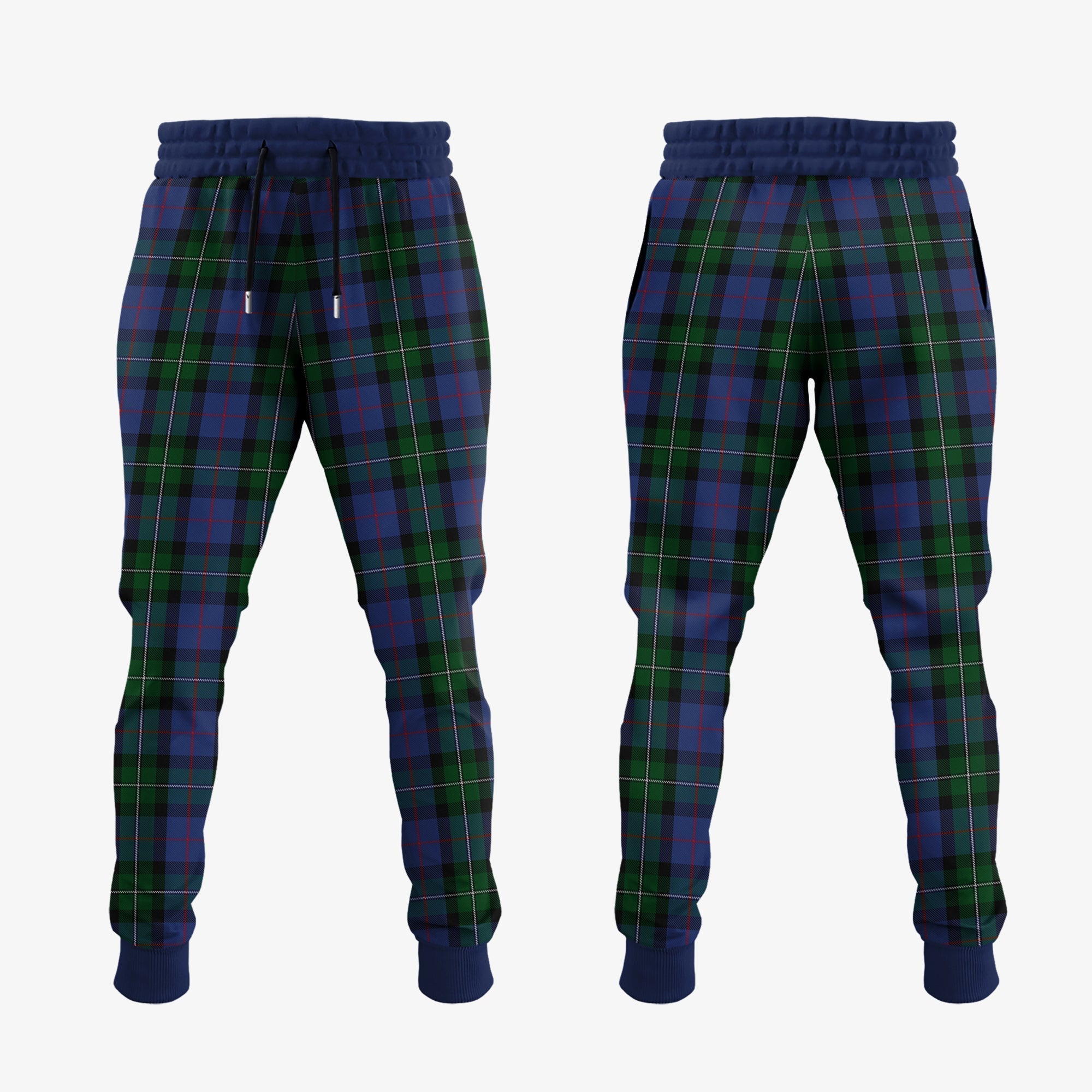 Clan MacPhail Hunting Tartan Crest Jogger Sweatpants JN10 Clan MacPhail Tartan Today   