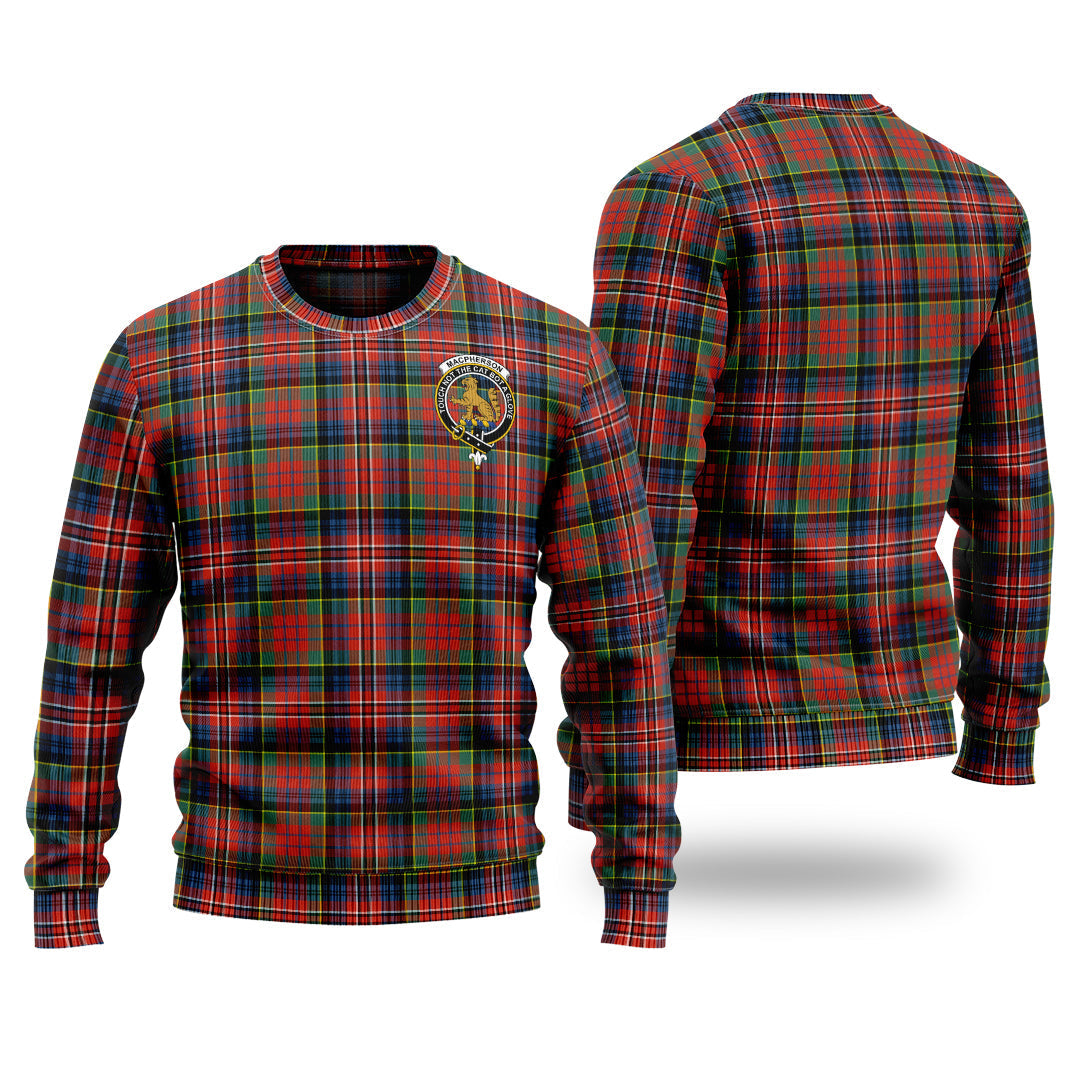 Clan MacPherson Ancient Tartan Christmas Ugly Sweater ZO29 MacPherson Ancient Tartan Tartan Sweater   