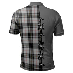 Clan MacPherson Dress Tartan Polo Shirt - Lion Rampant And Celtic Thistle Style LZ71 MacPherson Dress Tartan Tartan Polo   
