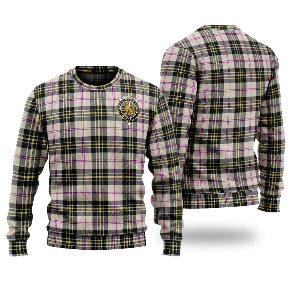 Clan MacPherson Dress Ancient Tartan Christmas Ugly Sweater SQ63 MacPherson Dress Ancient Tartan Tartan Sweater   