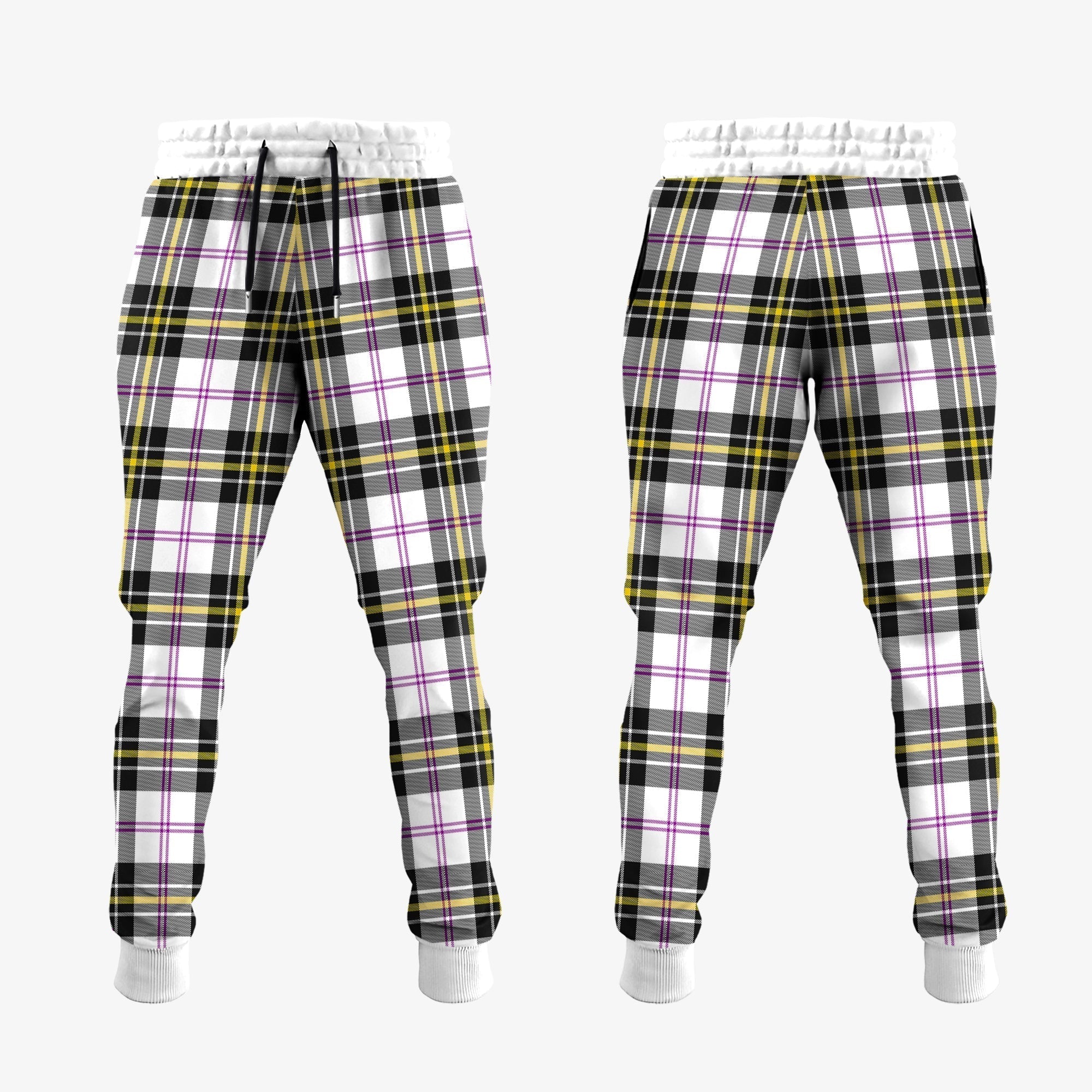 Clan MacPherson Dress Modern Tartan Crest Jogger Sweatpants SW87 Clan MacPherson Tartan Today   