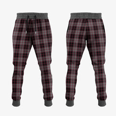 Clan MacPherson Hunting Tartan Crest Jogger Sweatpants WZ44 Clan MacPherson Tartan Today   
