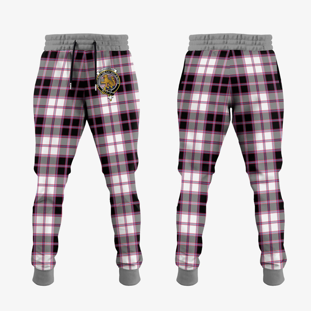 Clan MacPherson Hunting Modern Tartan Crest Jogger Sweatpants DZ16 Clan MacPherson Tartan Today   