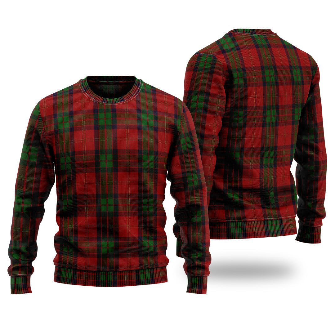 Clan MacPherson Of Cluny Tartan Christmas Ugly Sweater YE62 MacPherson Of Cluny Tartan Tartan Sweater   