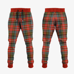 Clan MacPherson Weathered Tartan Crest Jogger Sweatpants QS86 Clan MacPherson Tartan Today   