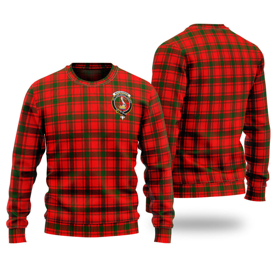 Clan MacQuarrie Modern Tartan Christmas Ugly Sweater GE15 MacQuarrie Modern Tartan Tartan Sweater   