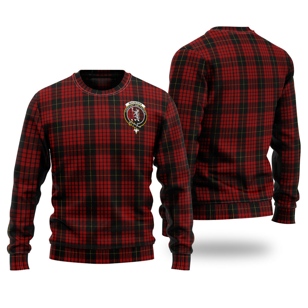 Clan MacQueen Tartan Christmas Ugly Sweater CJ57 MacQueen Tartan Tartan Sweater   