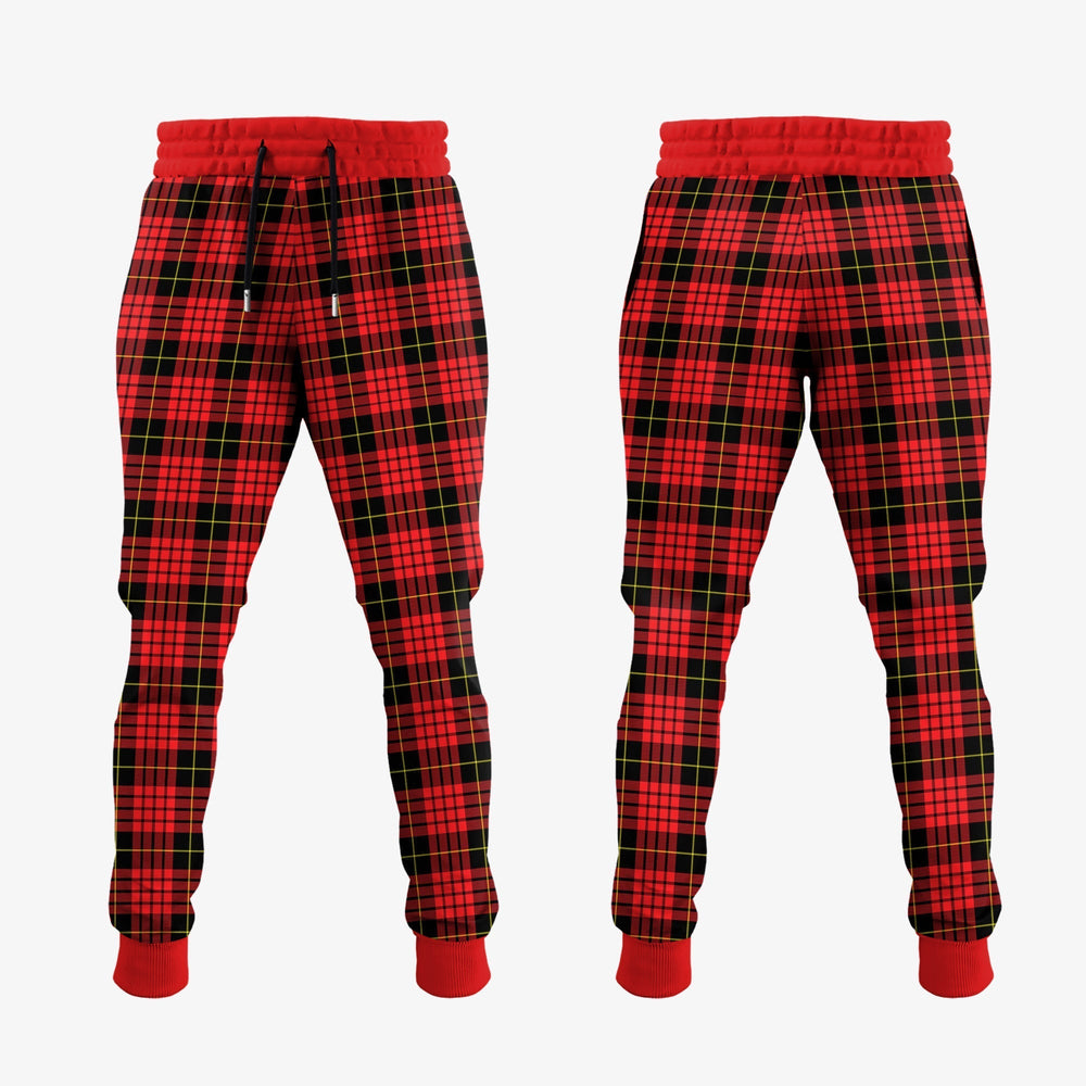 Clan MacQueen Modern Tartan Crest Jogger Sweatpants OY96 Clan MacQueen Tartan Today   